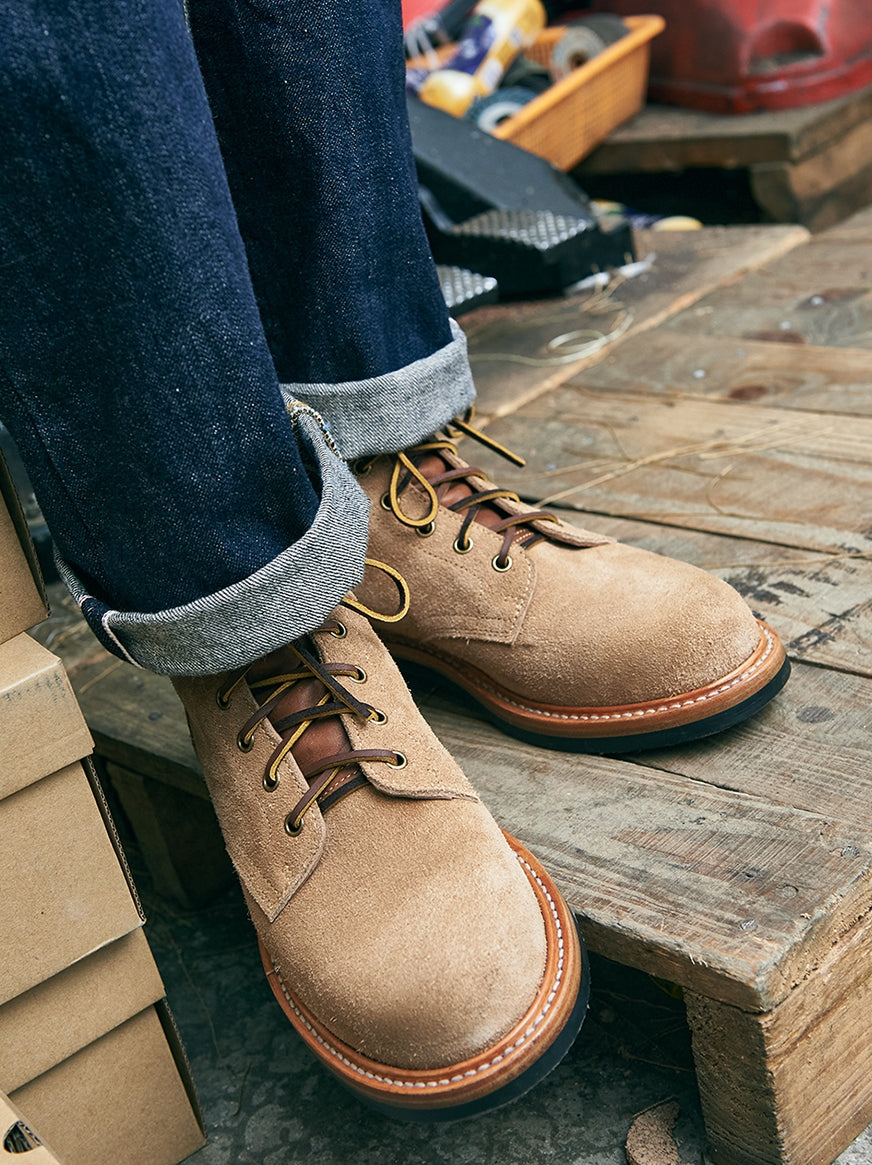 Boondocker Boots | Suede Leather, Military-Inspired Combat Style