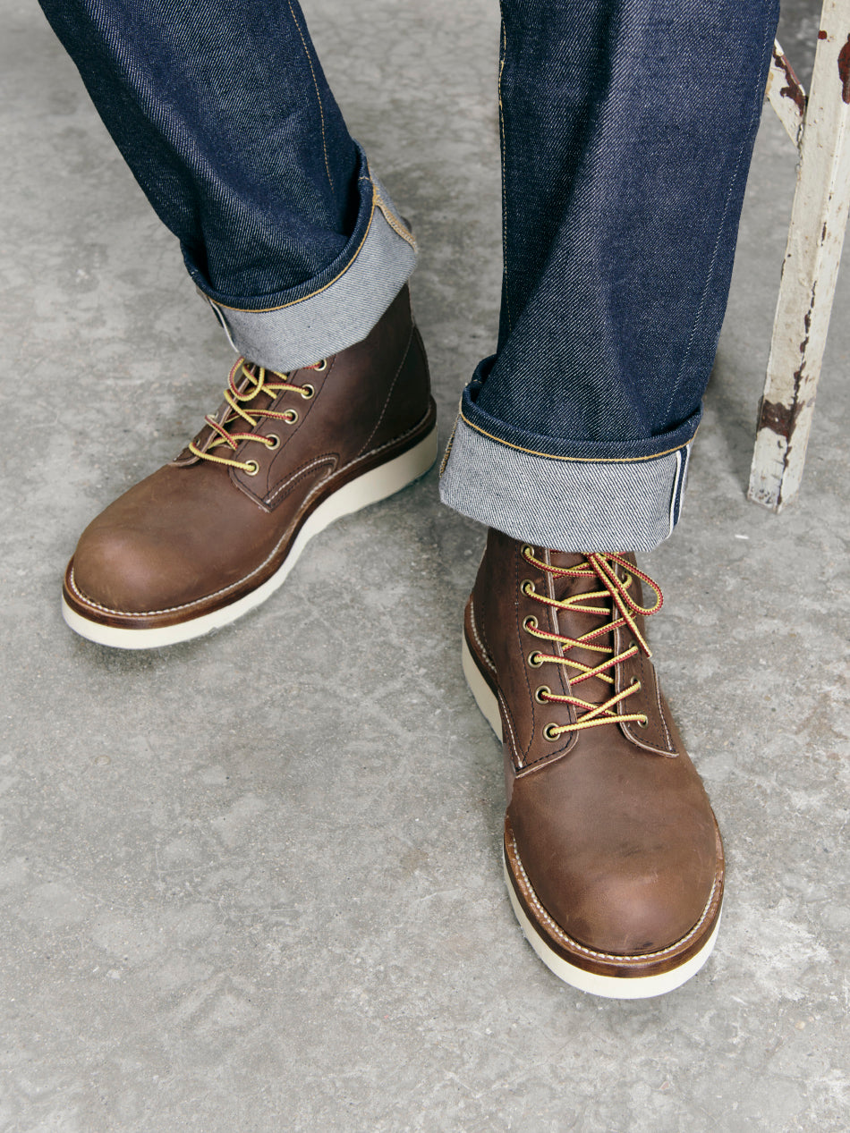 9111 Work Boots | C.F.Stead Oil-Tanned Leather, Goodyear Welt, Vibram Sole