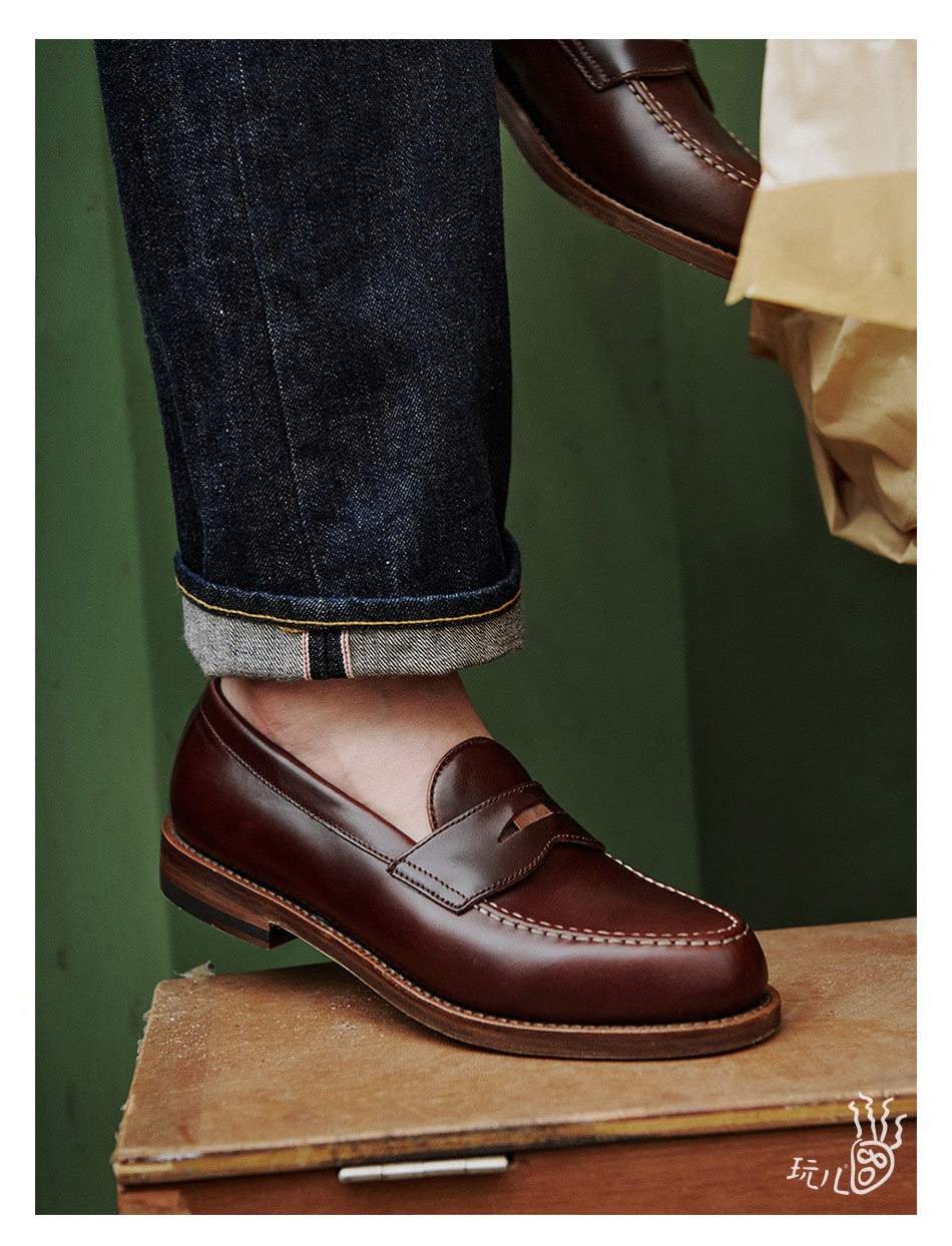 Penny Loafers | Goodyear Welt, Handcrafted Leather