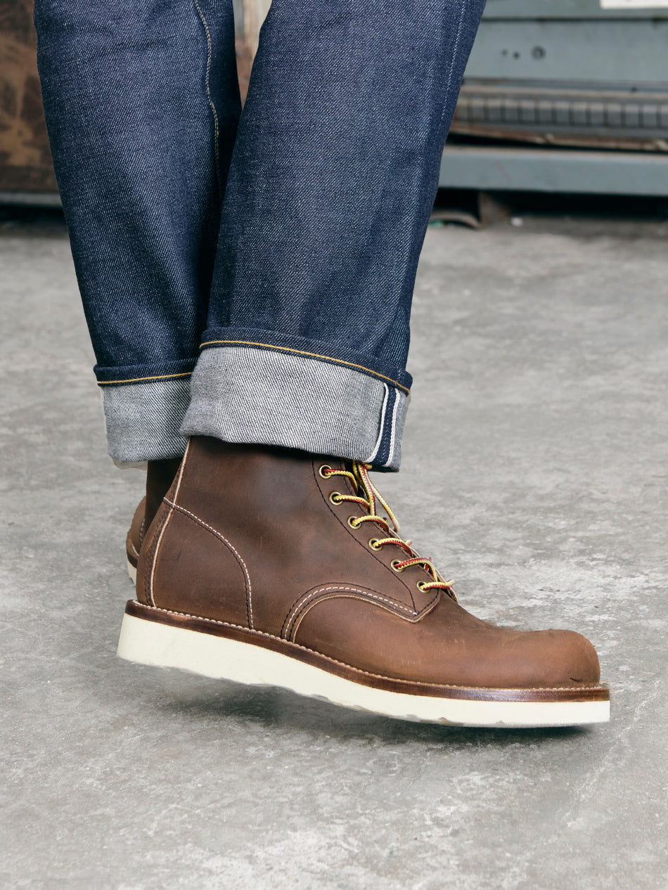 9111 Work Boots | C.F.Stead Oil-Tanned Leather, Goodyear Welt, Vibram Sole