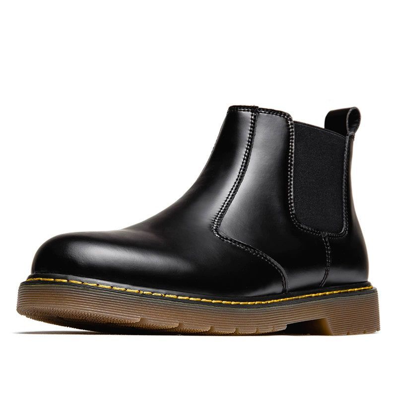 Chelsea leather boots